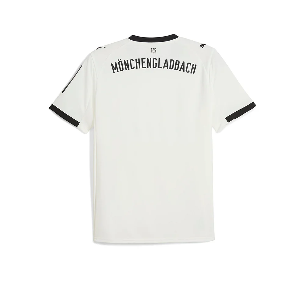 PUMA Men's Borussia Mönchengladbach Home Replica 2025/26 Jersey - White - 2XL (UK SIZE)