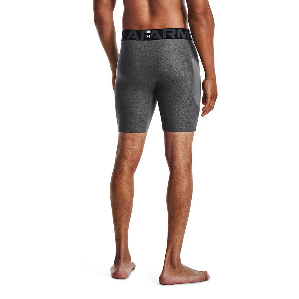 UNDER ARMOUR HeatGear® Men's Compression Shorts - Grey - L (US SIZE)
