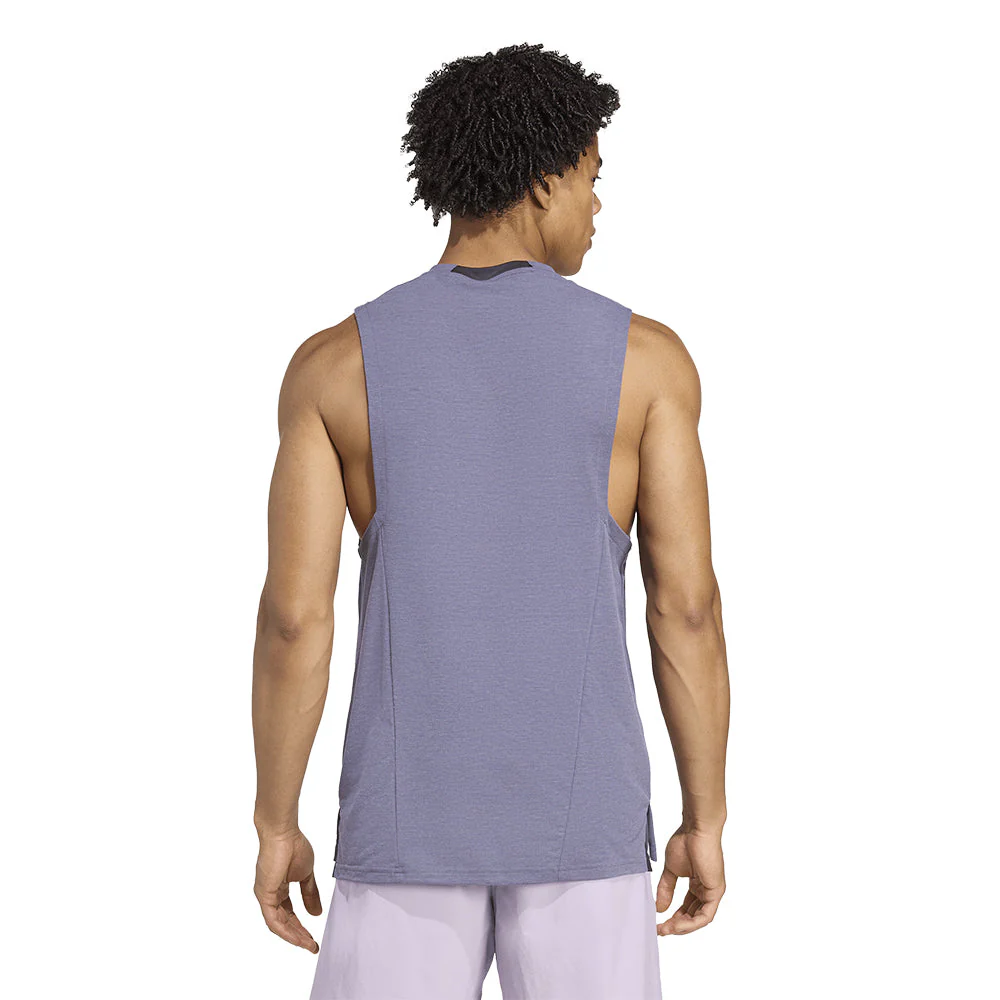 ADIDAS Designed for Training Workout Men's Training Tank - Purple - 2XL (ASIAN SIZE)