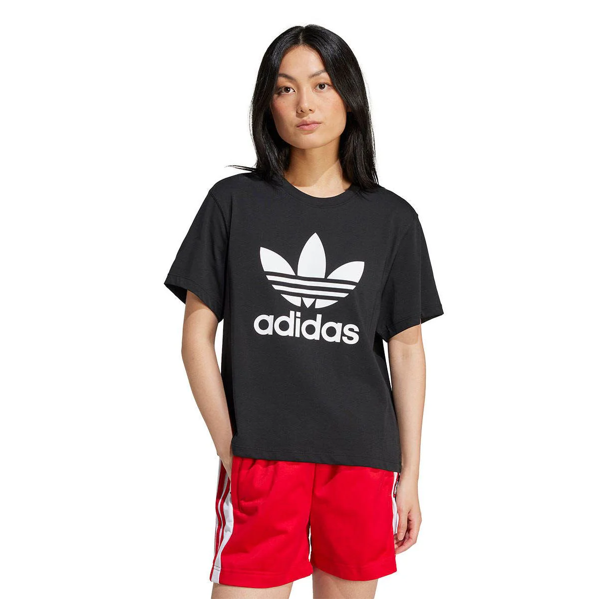 ADIDAS ORIGINALS Adicolor Trefoil Boxy Women's T-Shirt