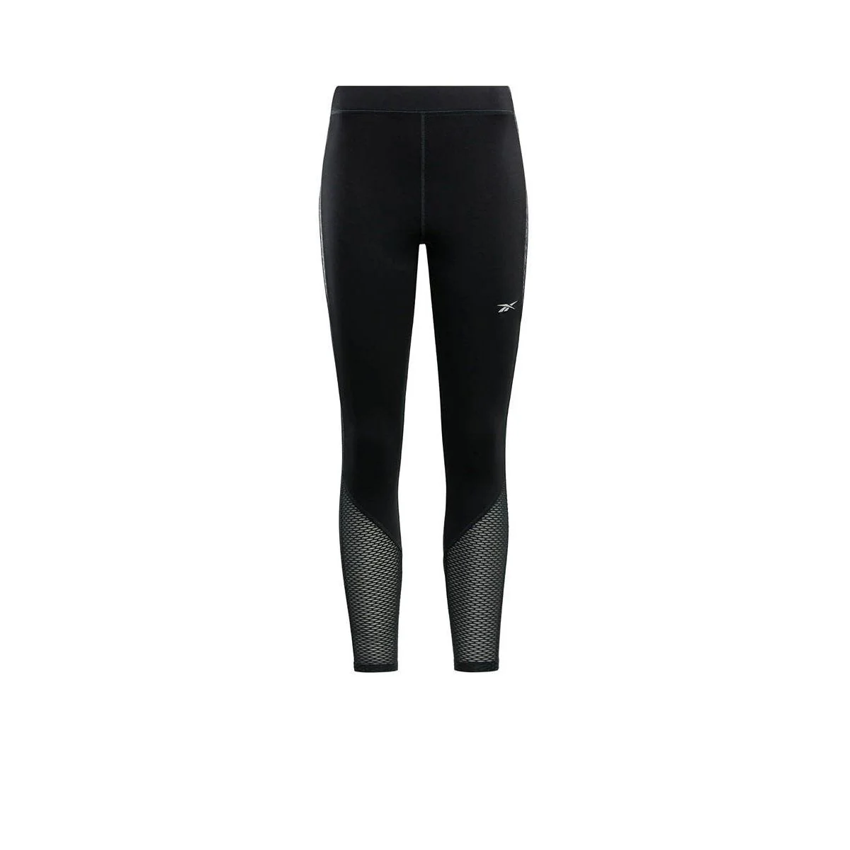 REEBOK Running Aop Tight Women's Running Pants - Black - 2XS (US SIZE)