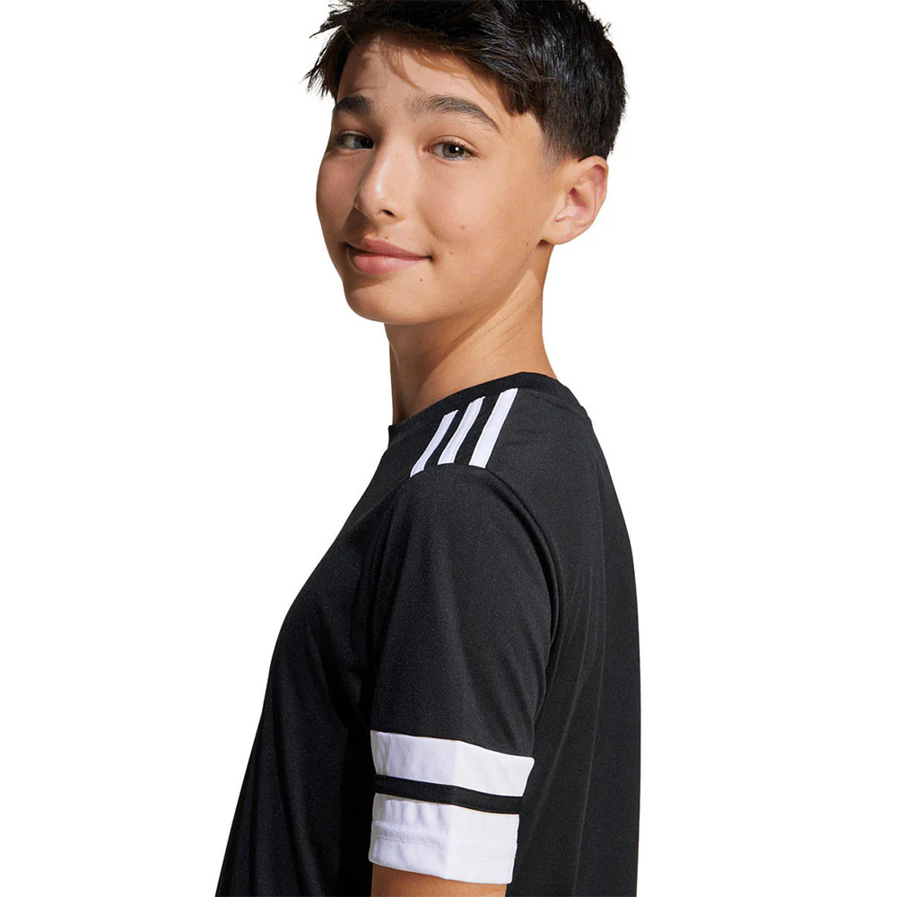ADIDAS Squadra 25 Kids Football T-Shirt - Black - 128 CM