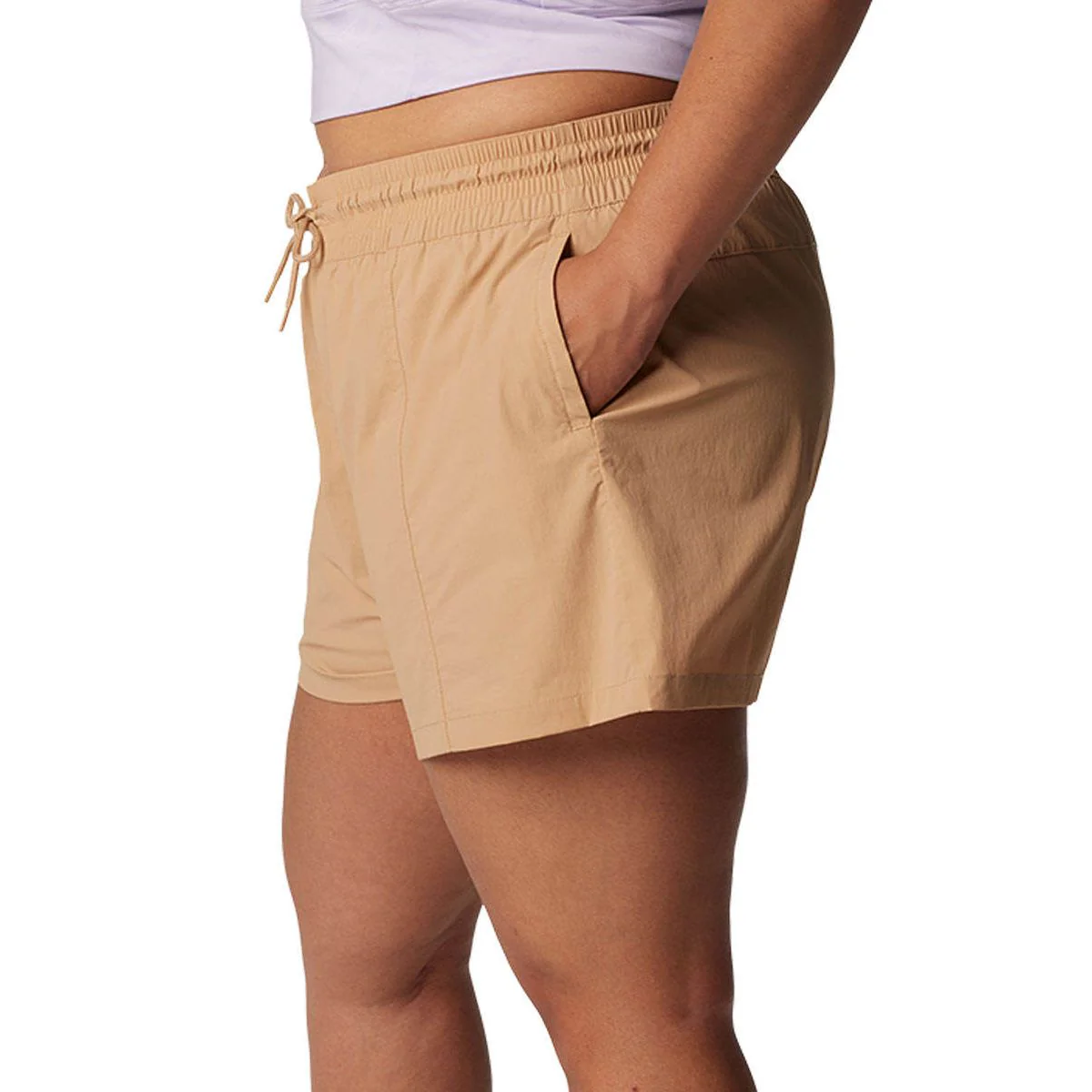 COLUMBIA Boundless Trek™ 3" Women's Shorts - Beige - L (US SIZE)