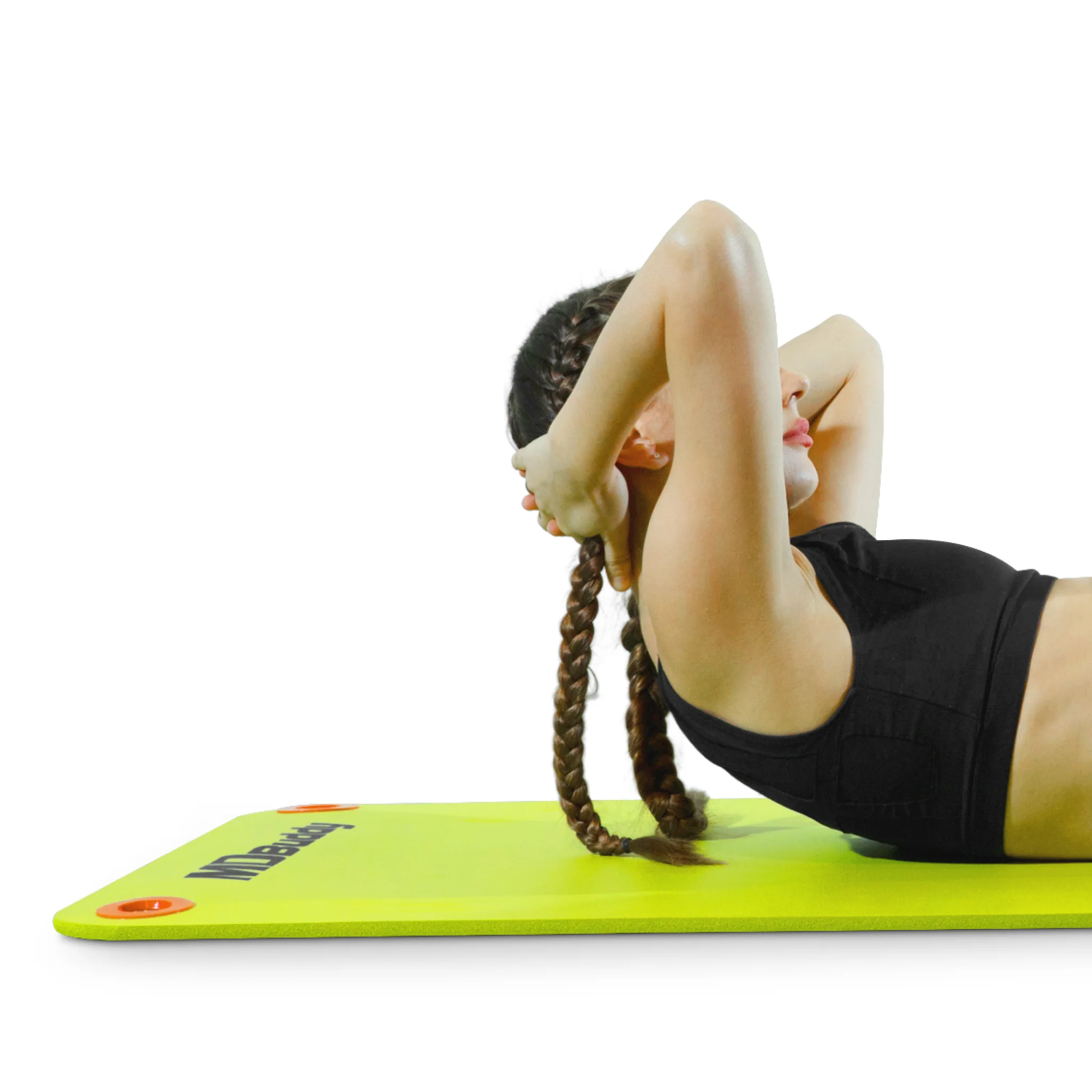 MDBuddy เสื่อออกกำลังกาย NBR 180 x 60cm สีเขียว (MD9004-GREEN) - Green - ONE SIZE