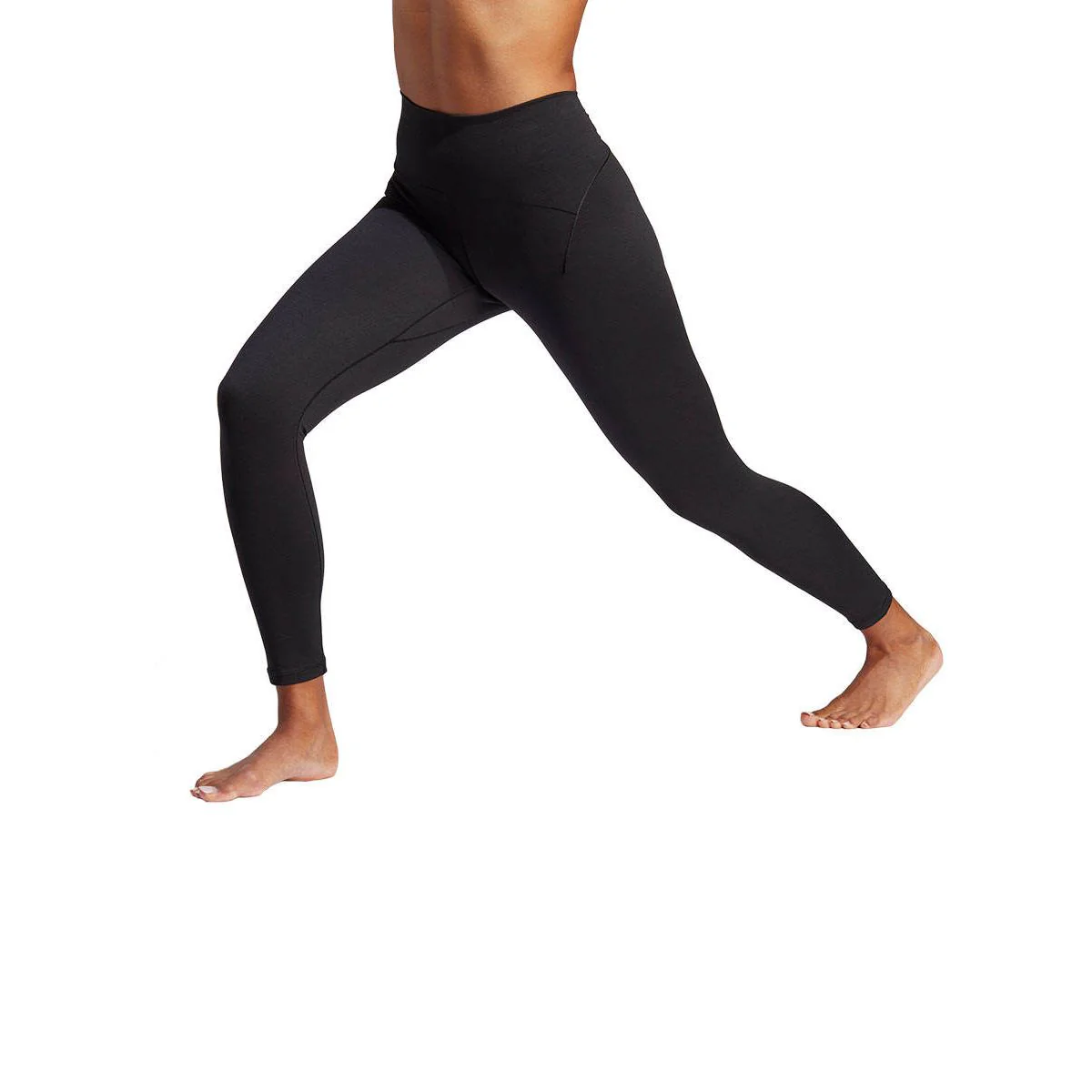 ADIDAS Yoga Studio Luxe 7/8 Women's Training Pants - Black - L (ASIAN SIZE)