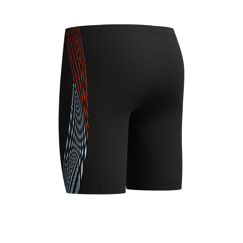 SPEEDO Tech Panel Jammer Boys Swim Shorts - Black - 11-12 YEARS