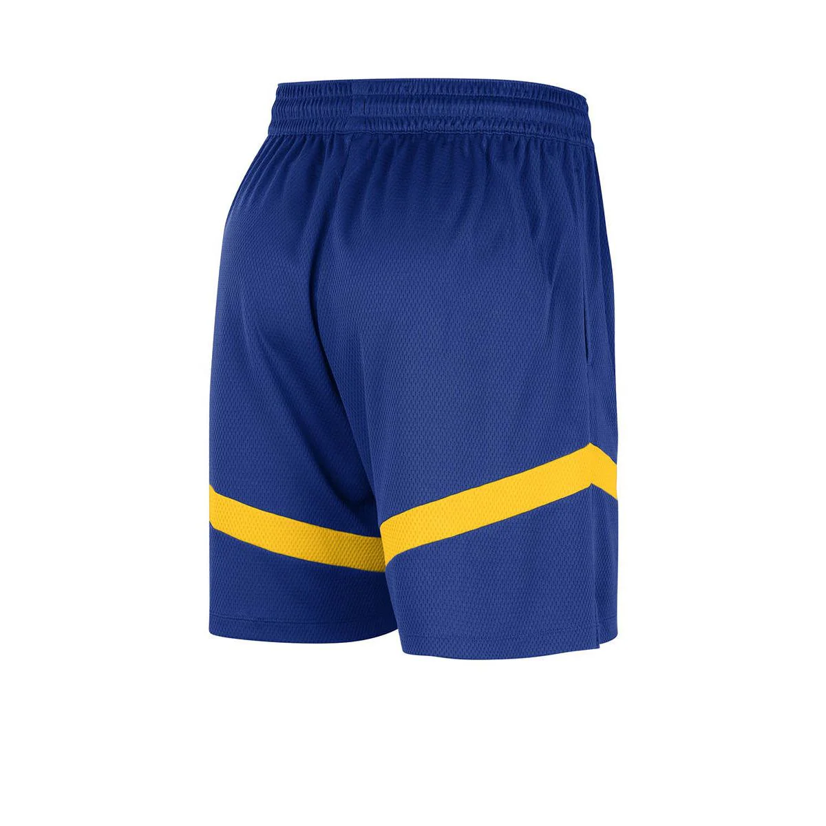NIKE Golden State Warriors Icon Practice Men's Basketball Shorts - Blue - 2XL (US SIZE)