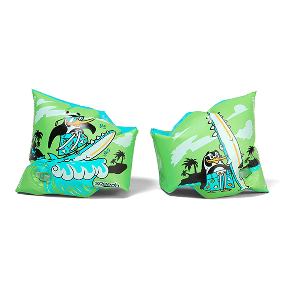 SPEEDO 8-1173414661 Kids Swim Armbands - Green - 2-6 YEARS