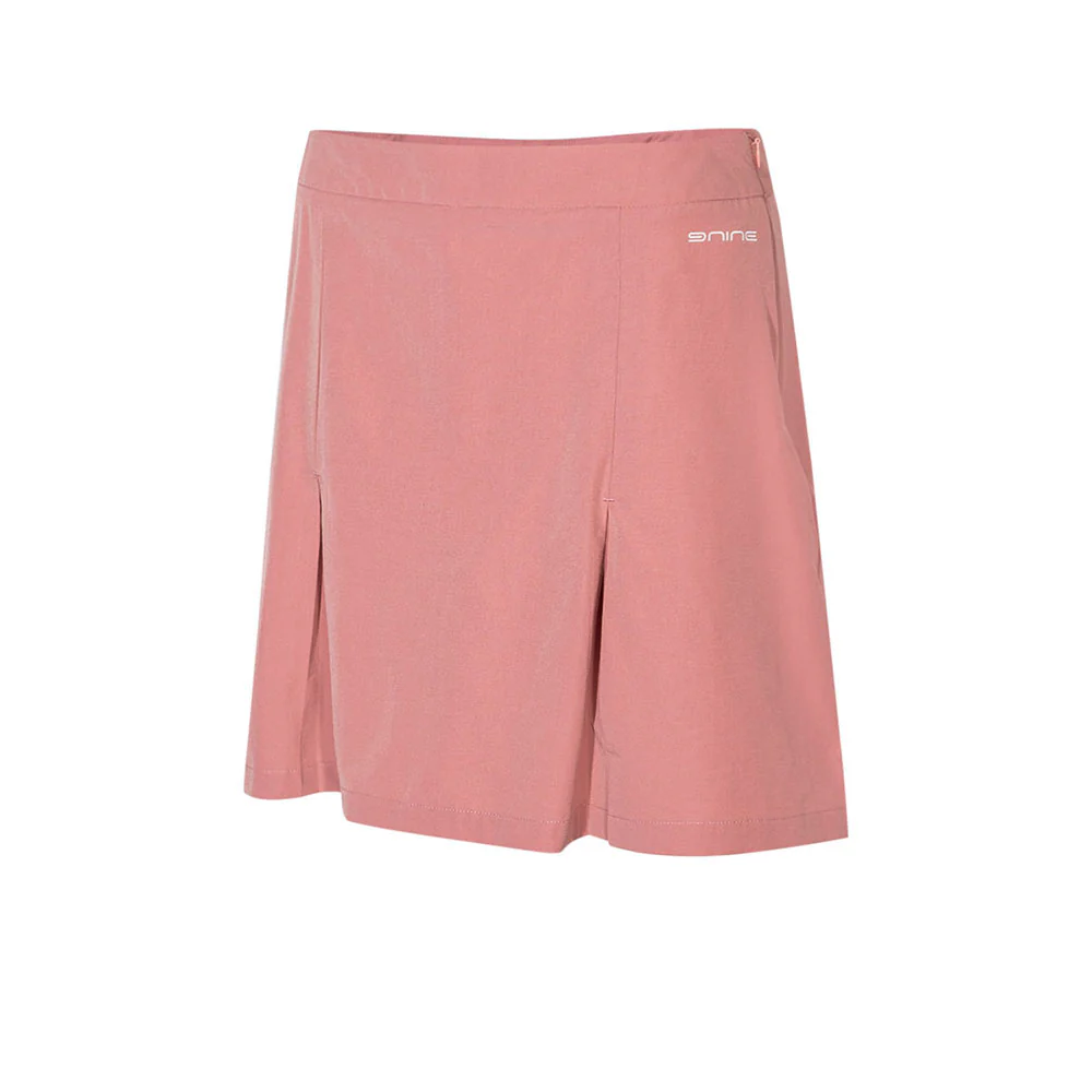 9NINE N24GOSKW17 Women's Golf Skirt - Pink - L (US SIZE)