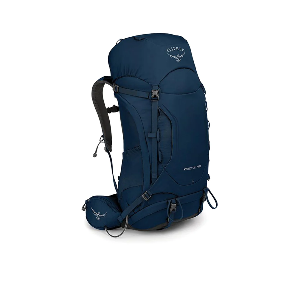 OSPREY Kestrel 48 (W/RC M/L) Men's Trekking Backpack - Blue - ONE SIZE