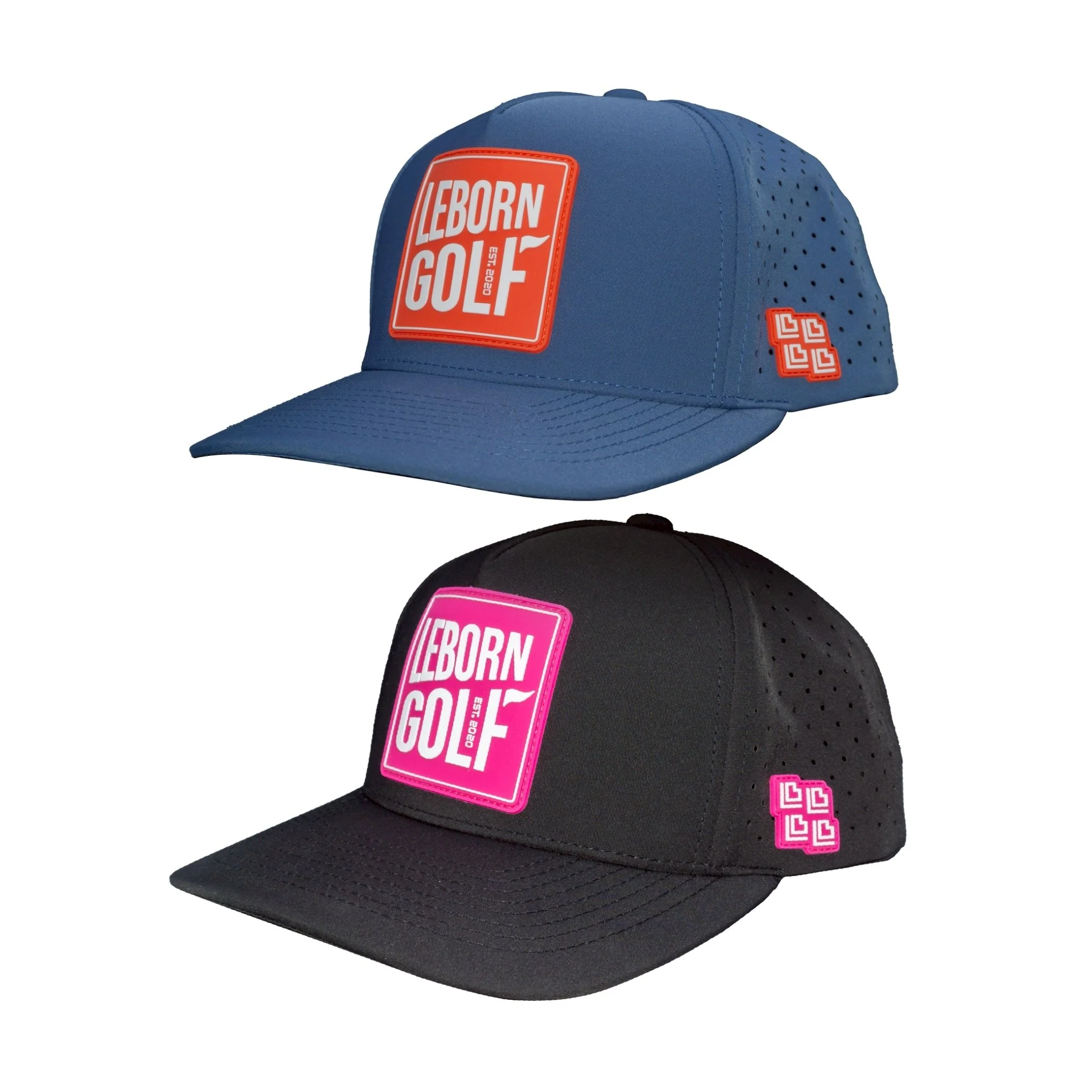 LEBORN GOLF Collection หมวกแก๊ป รุ่นฉลาก LEBORN GOLF - Multi color - Free Size - Black
