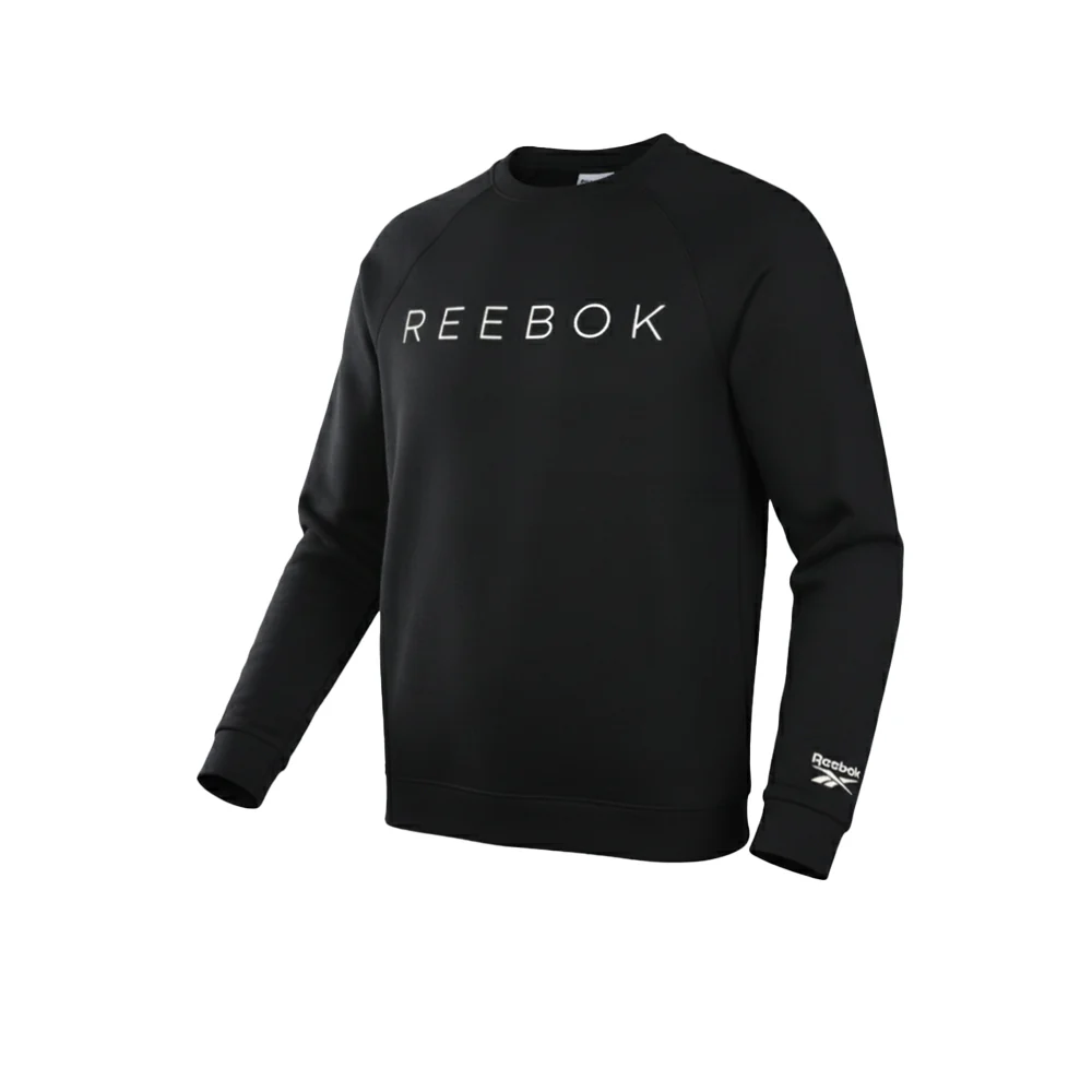 REEBOK Graphic Men's Sweatshirt - Black - L (US SIZE)