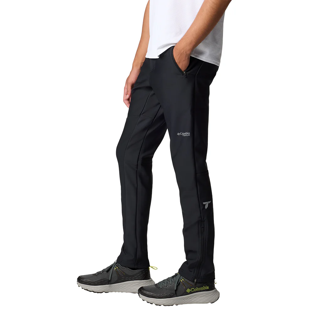 COLUMBIA Vast Canyon™ Softshell Men's Hiking Pants - Black - 32 INCHES