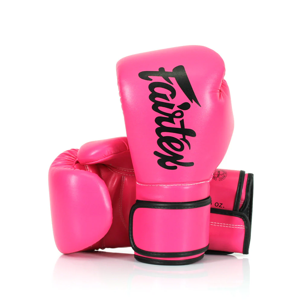 Microfiber Gloves - Pink/Black - Pink - 10 oz