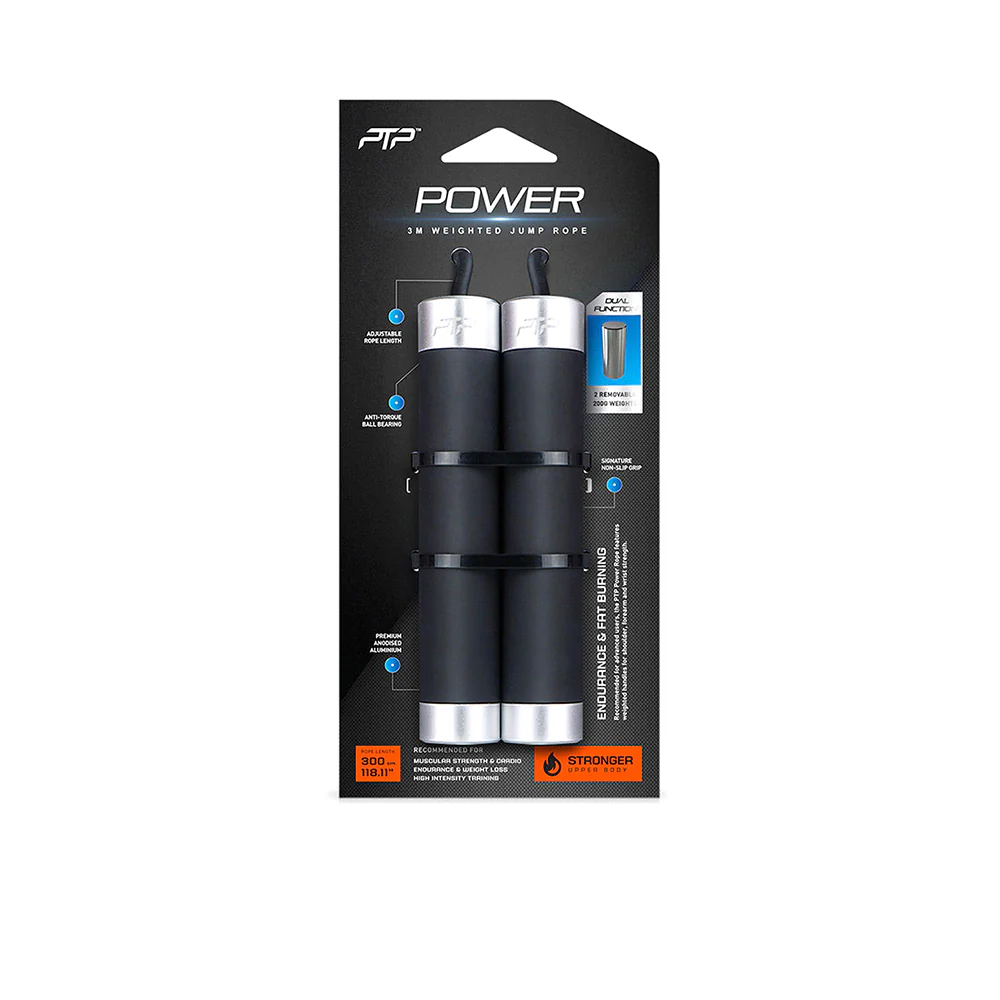 Power Jump Rope - Black - ONE SIZE