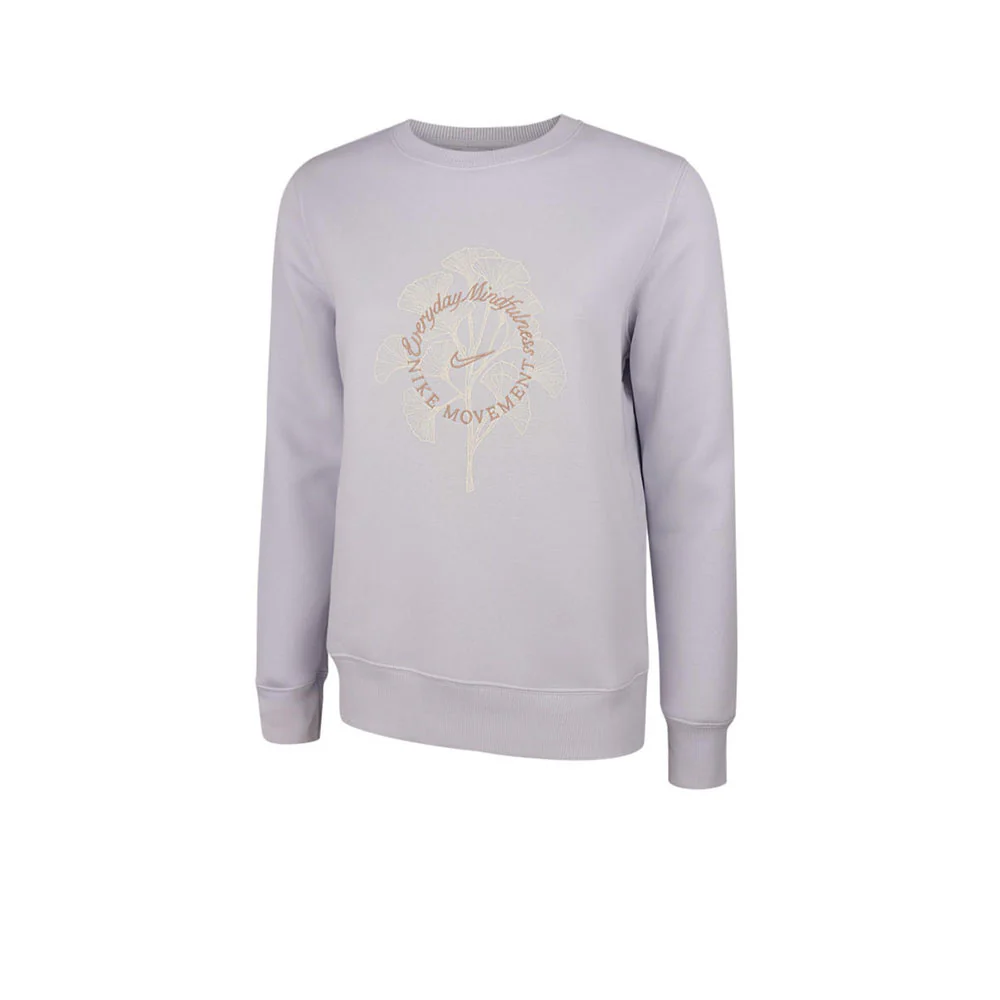 NIKE Sportswear Phoenix Fleece Women's Sweatshirt - Blue - L (ASIAN SIZE)