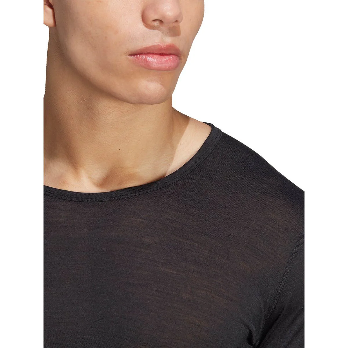 ADIDAS Xperior Merino 150 Long Sleeve Men's Baselayer - Black - L (UK SIZE)