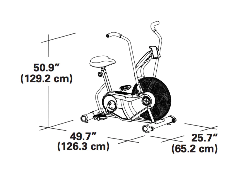 SCHWINN Airdyne AD6i Bike /จักรยาน - Black - ONE SIZE