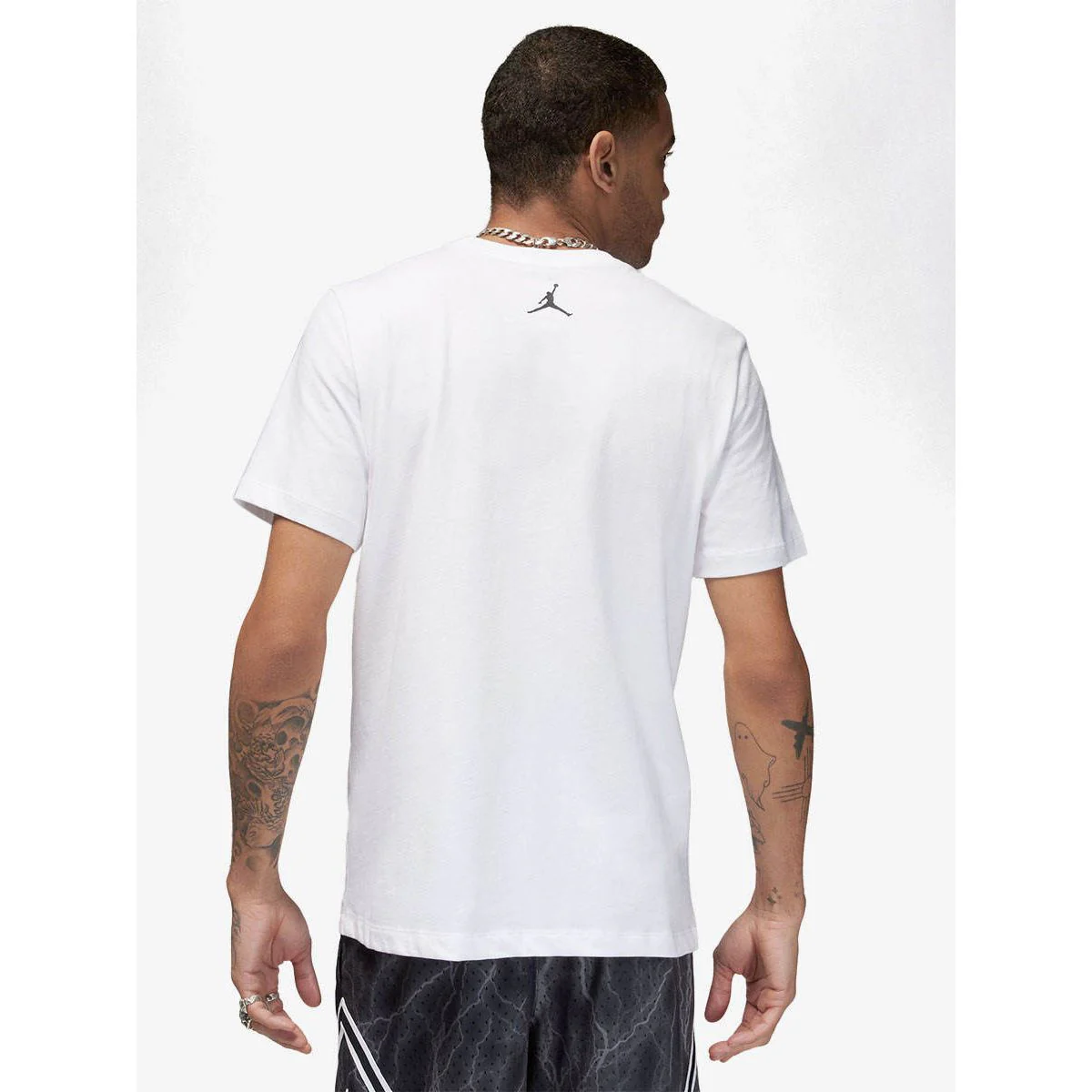 NIKE Jordan Dri-FIT Sport Men's Basketball T-Shirt - White - 2XL (US SIZE)