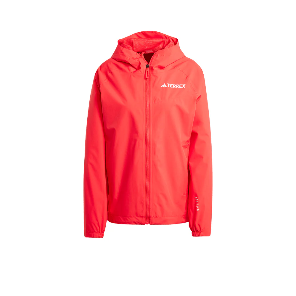 ADIDAS Terrex Multi 2L RAIN.RDY Women's Jacket - Red - 2XL (ASIAN SIZE)