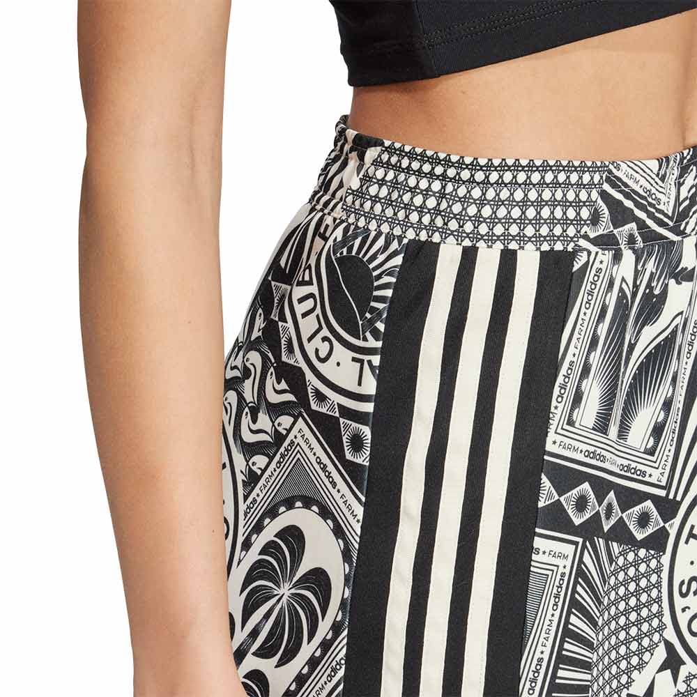 ADIDAS X FARM Women's Skirt - Multi Color - L (ASIAN SIZE)