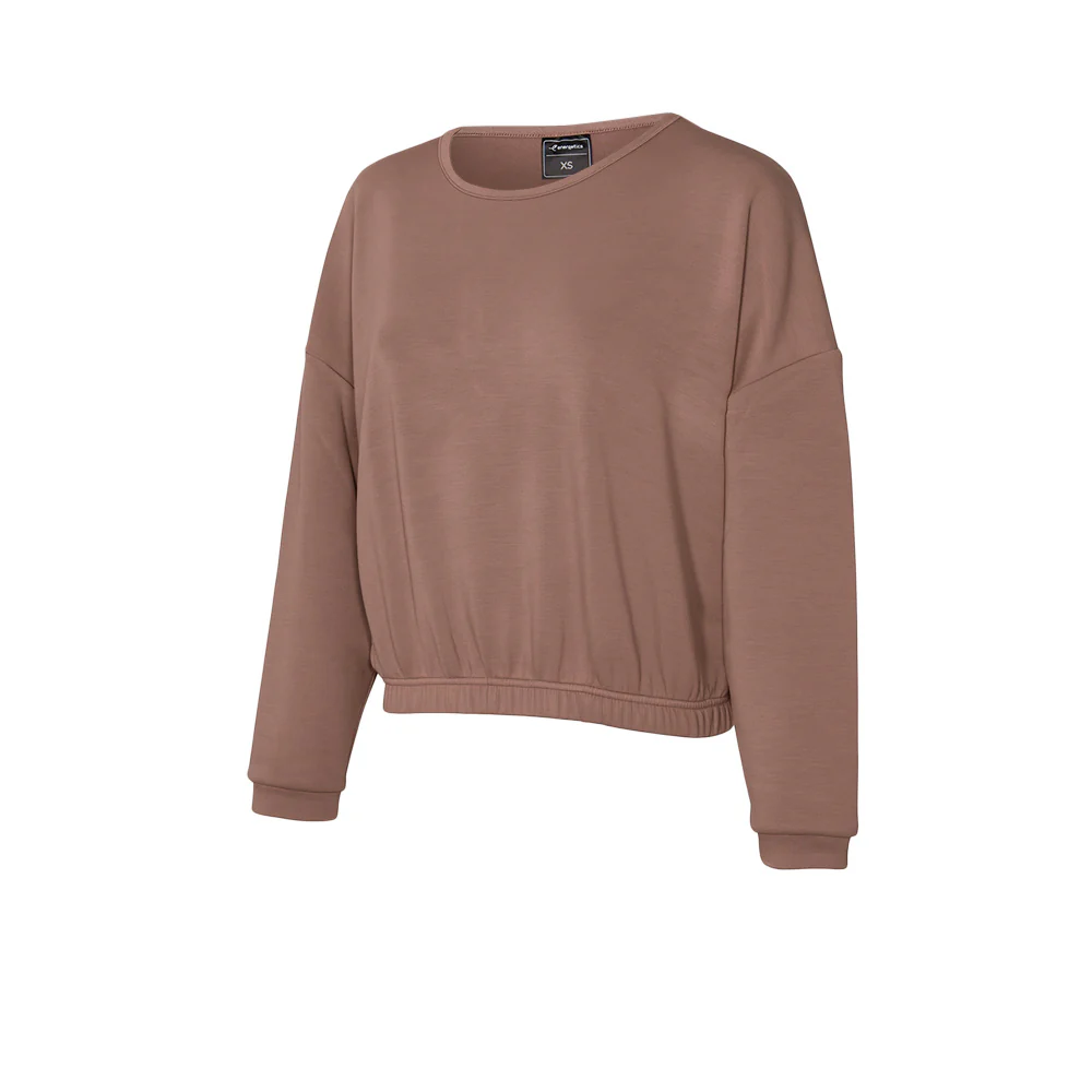 ENERGETICS Ornella II Women's Sweatshirt - Brown - L (EU SIZE)