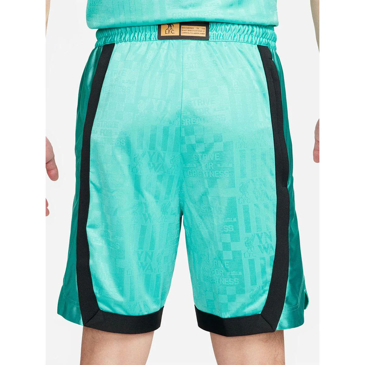 NIKE LeBron x Liverpool FC Men's Basketball Shorts - Blue - 2XL (US SIZE)