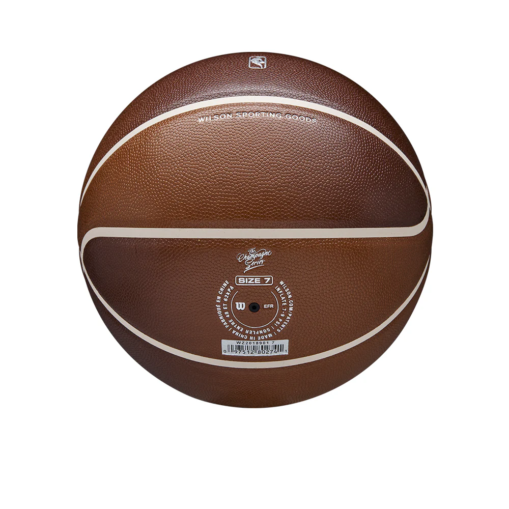 WILSON NBA Champagne Series 1 Celebration Basketball Ball - Brown - BALL 7