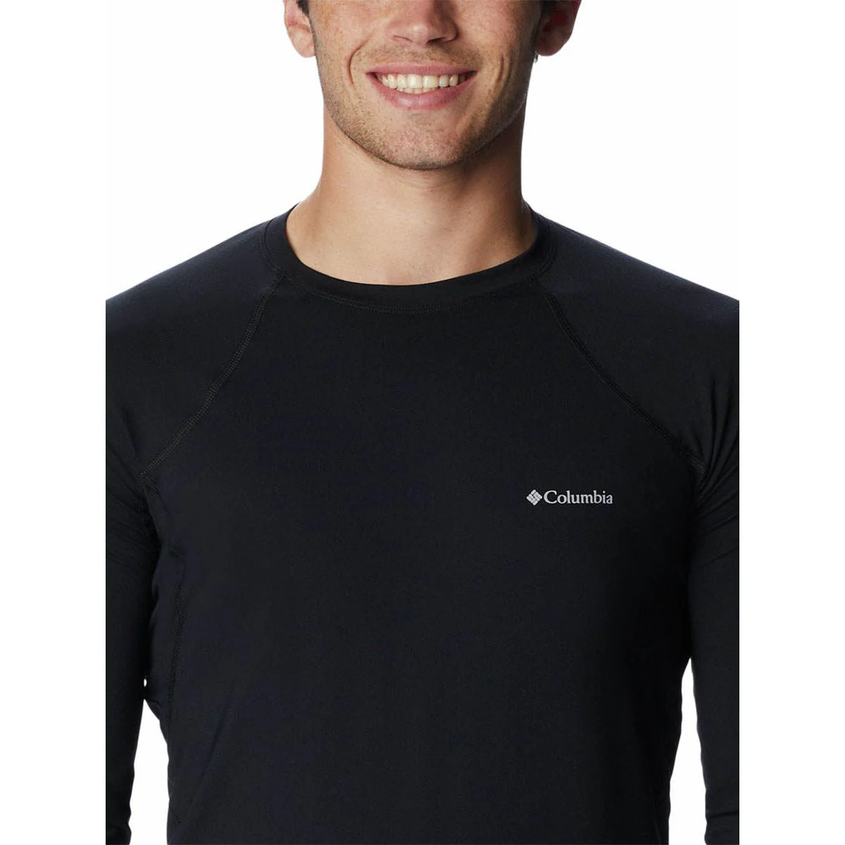 COLUMBIA Omni-Heat Midweight Men's Hiking Baselayer - Black - 2XL (US SIZE)