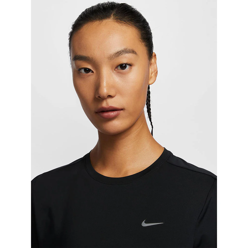 NIKE Swift Women's Running T-Shirt - Black - L (ASIAN SIZE)