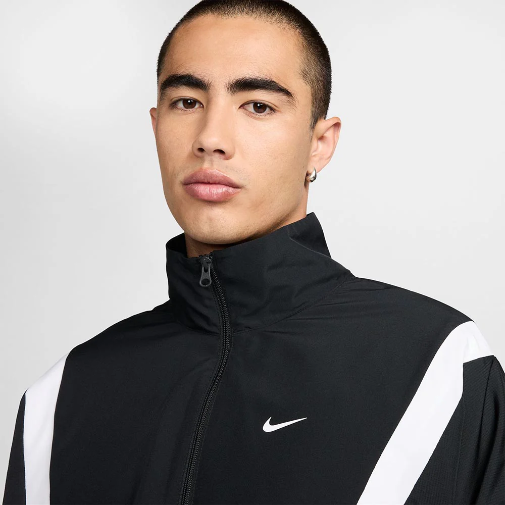 NIKE Icon Men's Basketball Jacket - Black - L (US SIZE)