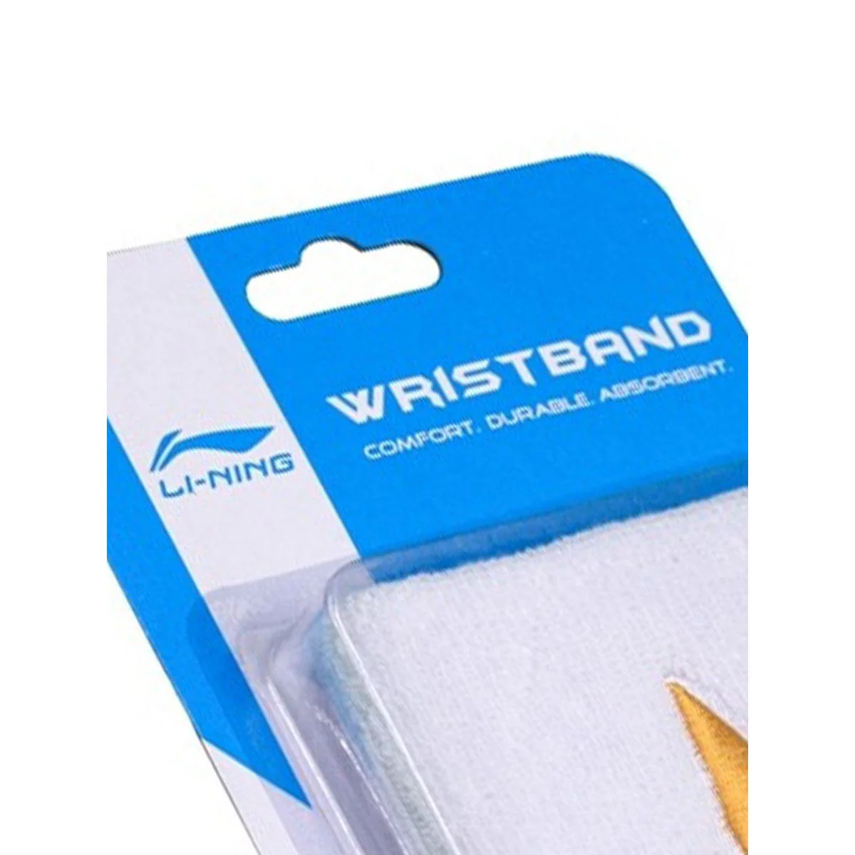 LI-NING AHWE260-3 Unisex Wristband - White - ONE SIZE