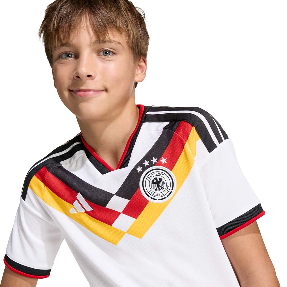 ADIDAS Kids Germany Home Replica 2025/26 Jersey - White - 128 CM