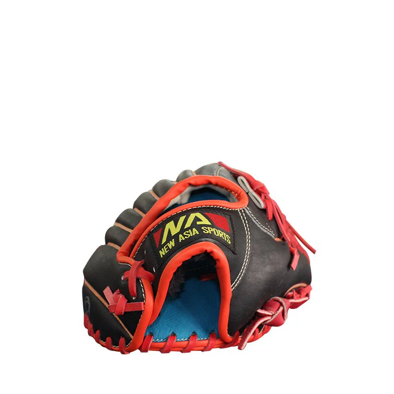 FBT Softball Gloves ถุงมือซอฟบอล Modified Trap 11.50 นิ้ว Black PVC 74430 - Black - One size