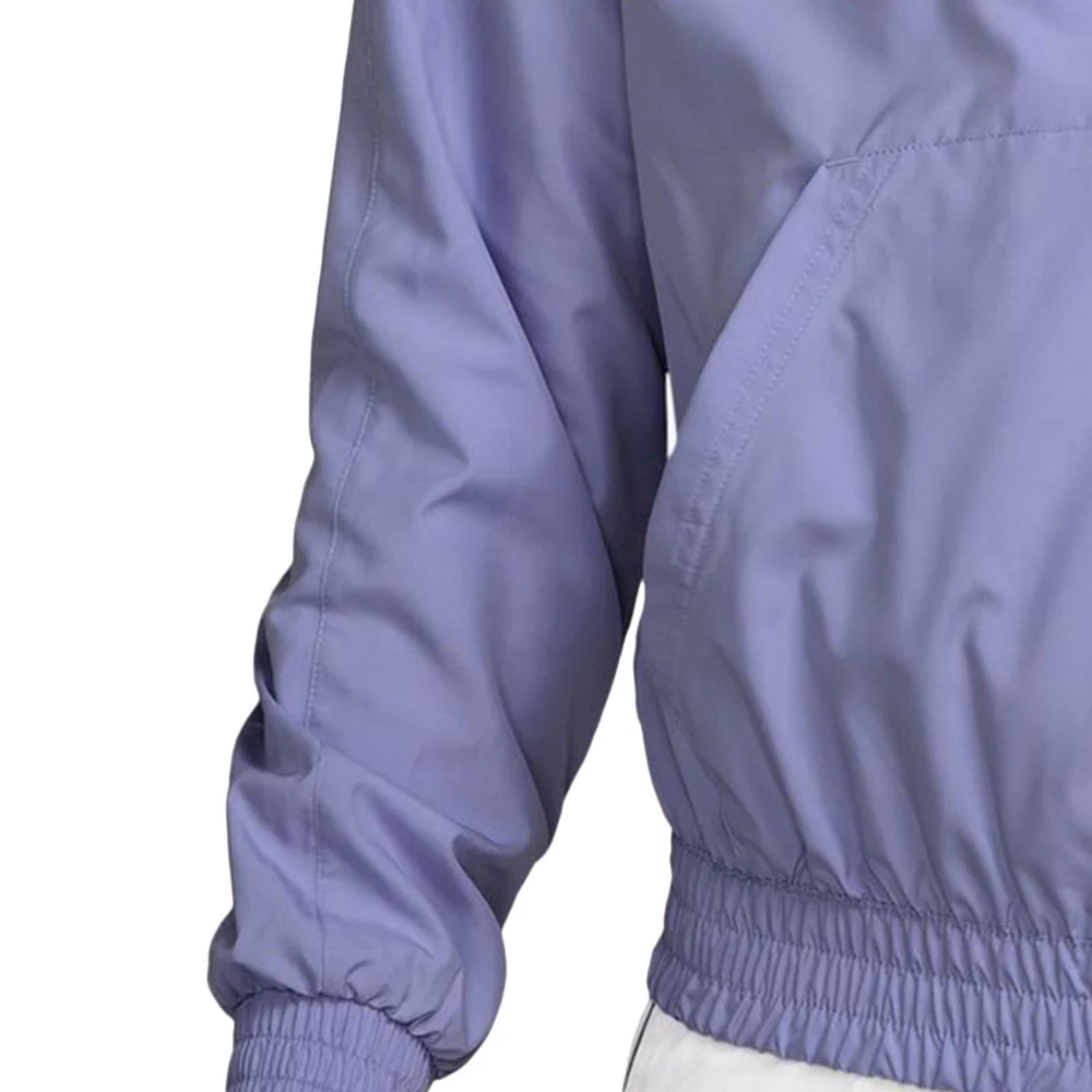 NIKE Sportswear Classic Wovens Hooded Women's Jacket - Purple - L (US SIZE)