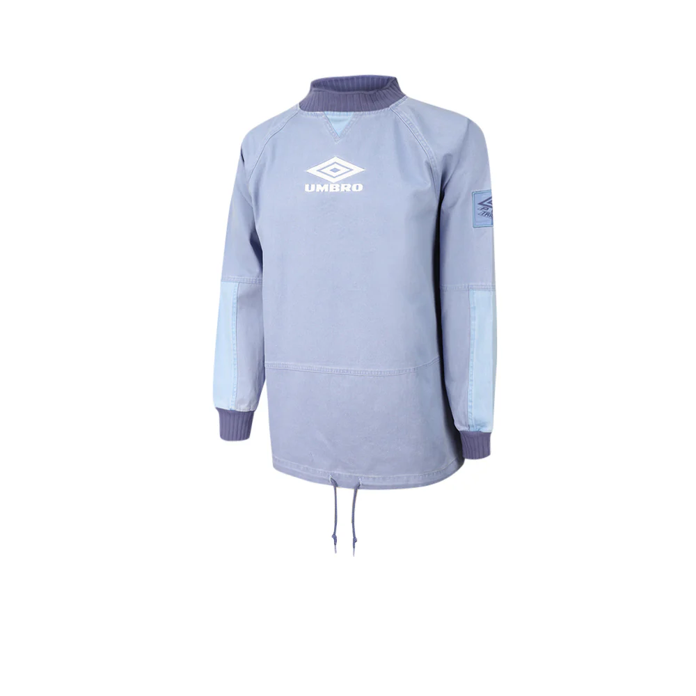 UMBRO Iconic Drill Men's Sweatshirt - Blue - 2XL (US SIZE)