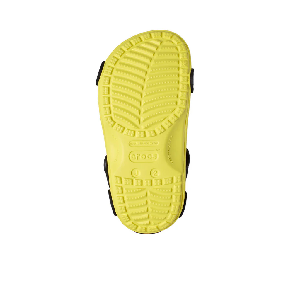 CROCS Classic IAM Race Car Clog Kids Lifestyle Shoes - Yellow - US C11