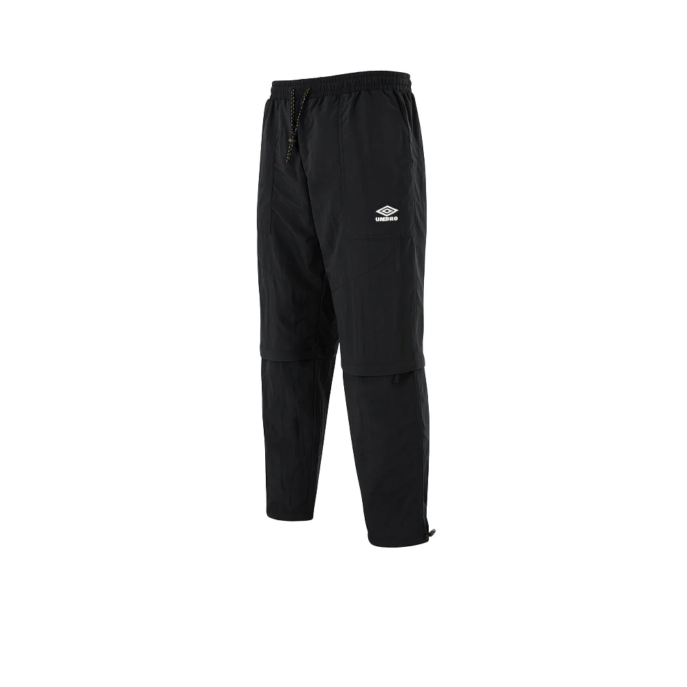 UMBRO Zip Off Loose Fit Men's Football Pants - Black - L (US SIZE)