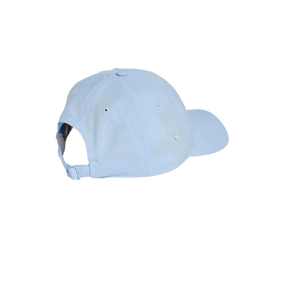 ADIDAS New Logo Embroidered Baseball Unisex Cap - Blue - ONE SIZE