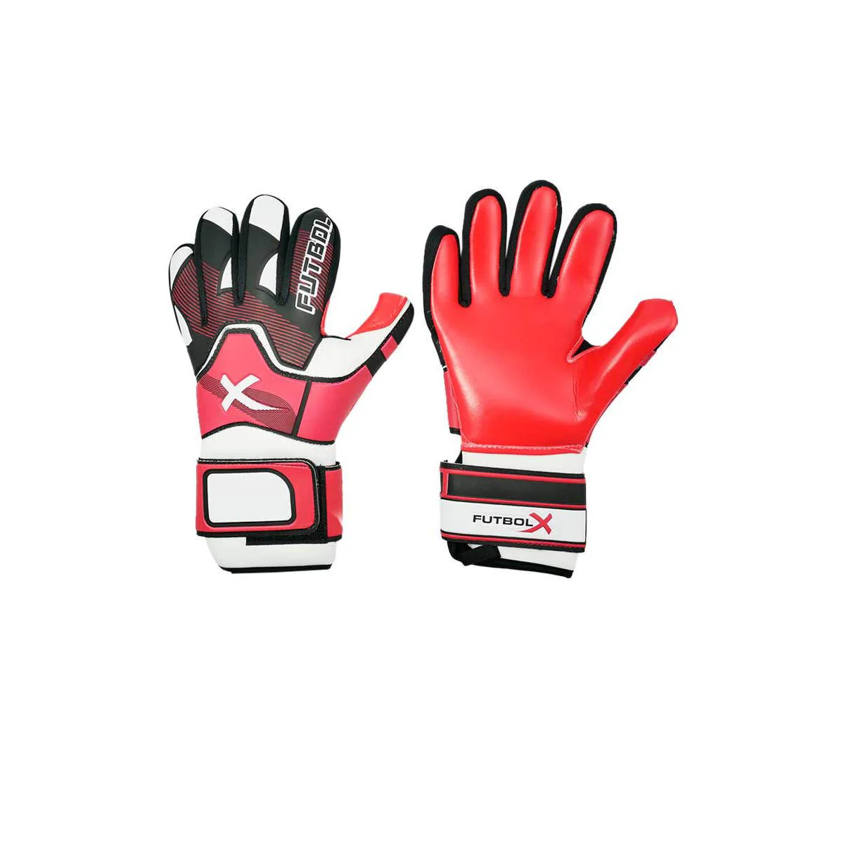 FUTBOLX Supersave 01 Unisex Goalkeeper Gloves - Red - GLOVES 10