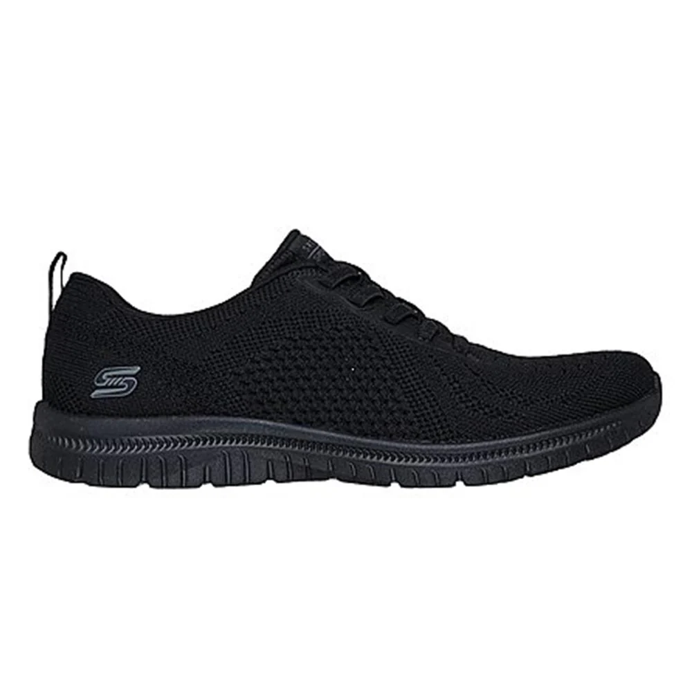 SKECHERS Virtue - Athena Women's Lifestyle Shoes - Black - US 10