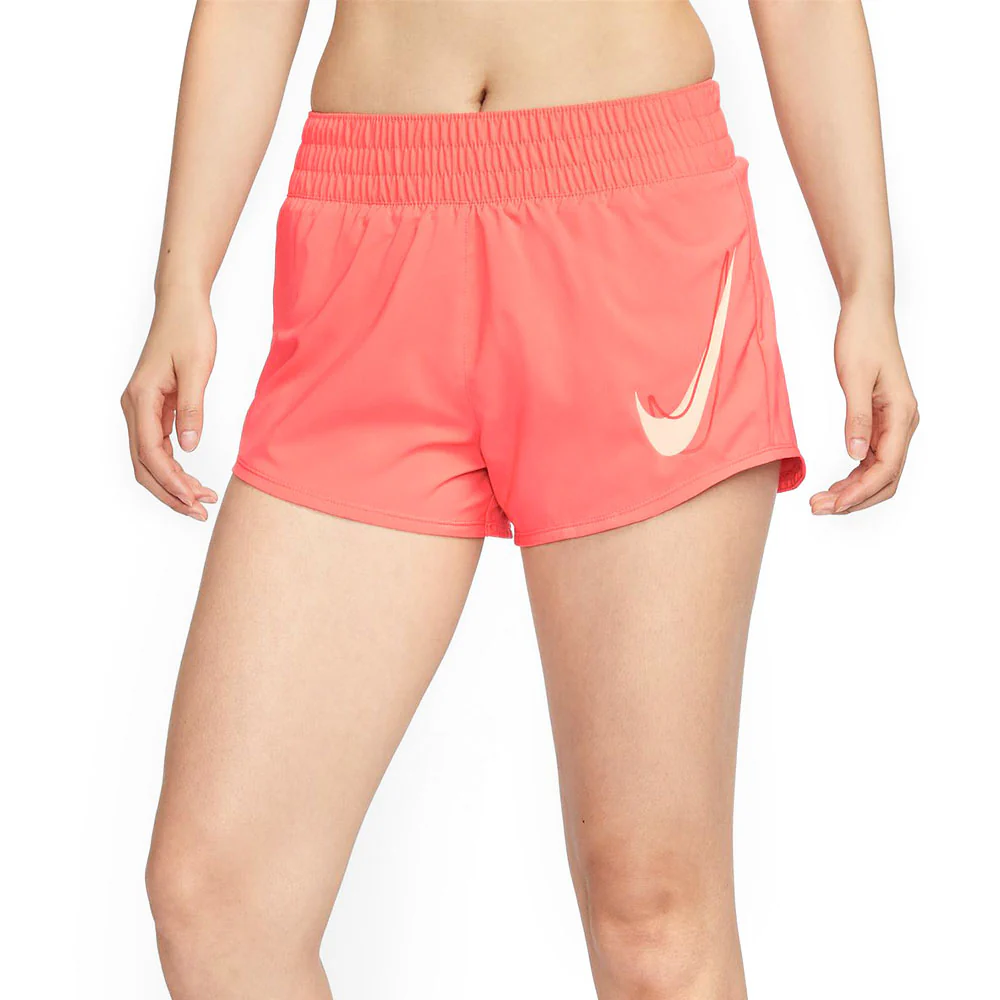 NIKE One Dri-FIT Mid-Rise Women's Running Shorts - Orange - L (ASIAN SIZE)