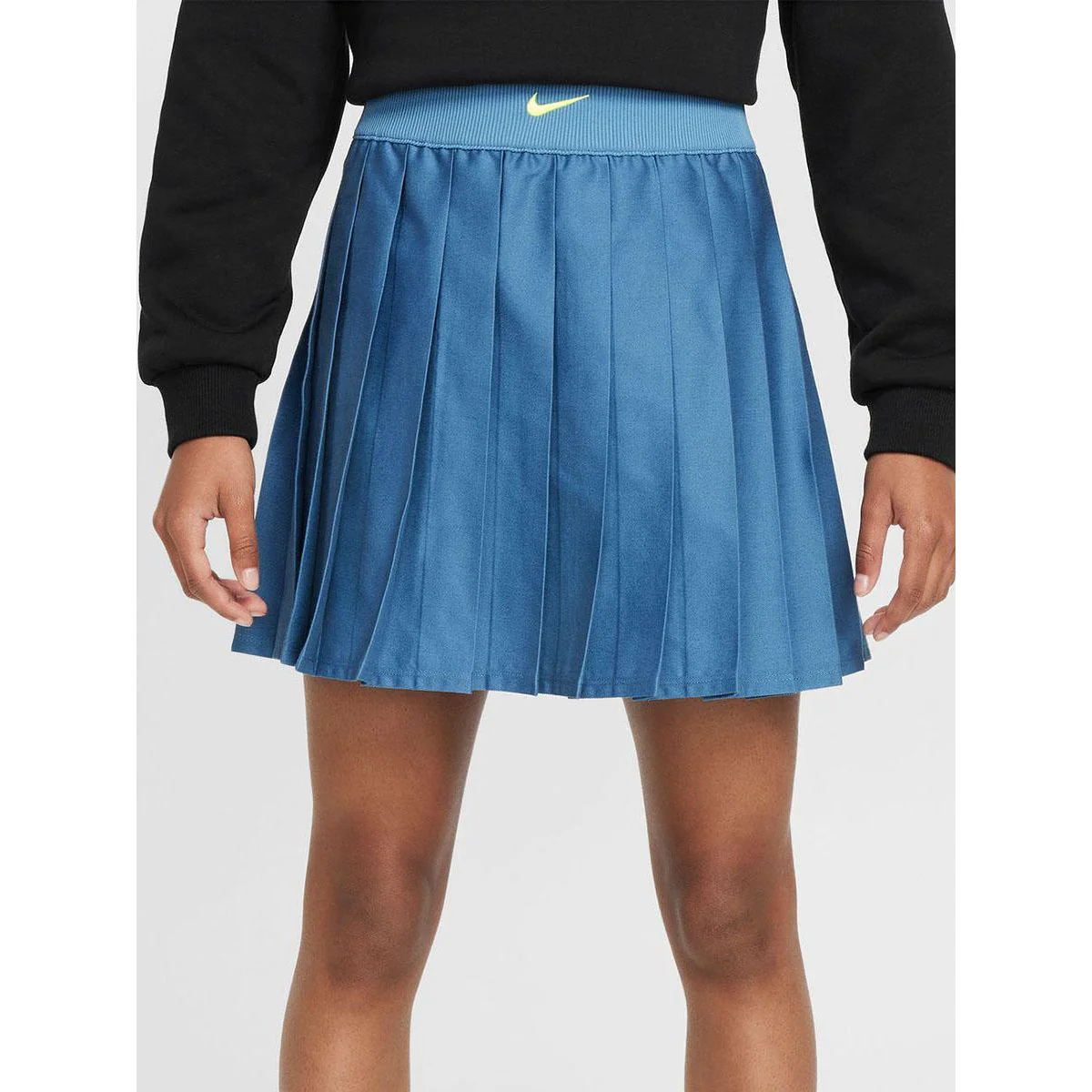 NIKE Sportswear Pleated Girls Skirt - Blue - L (US SIZE)