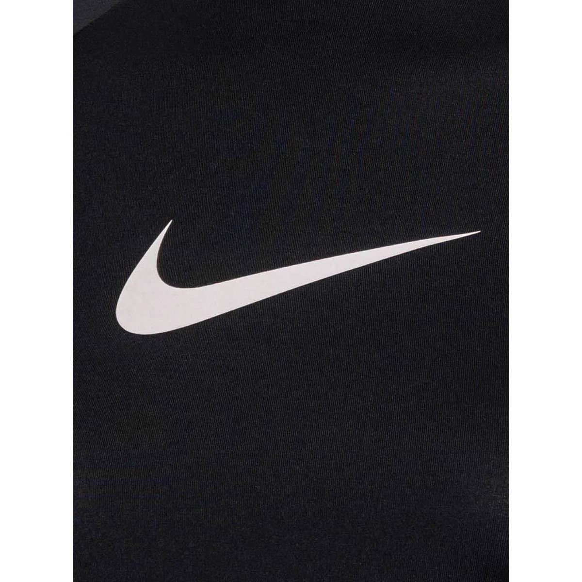 NIKE Swim NESSE740 Girls Rashguard - Black - L (US SIZE)