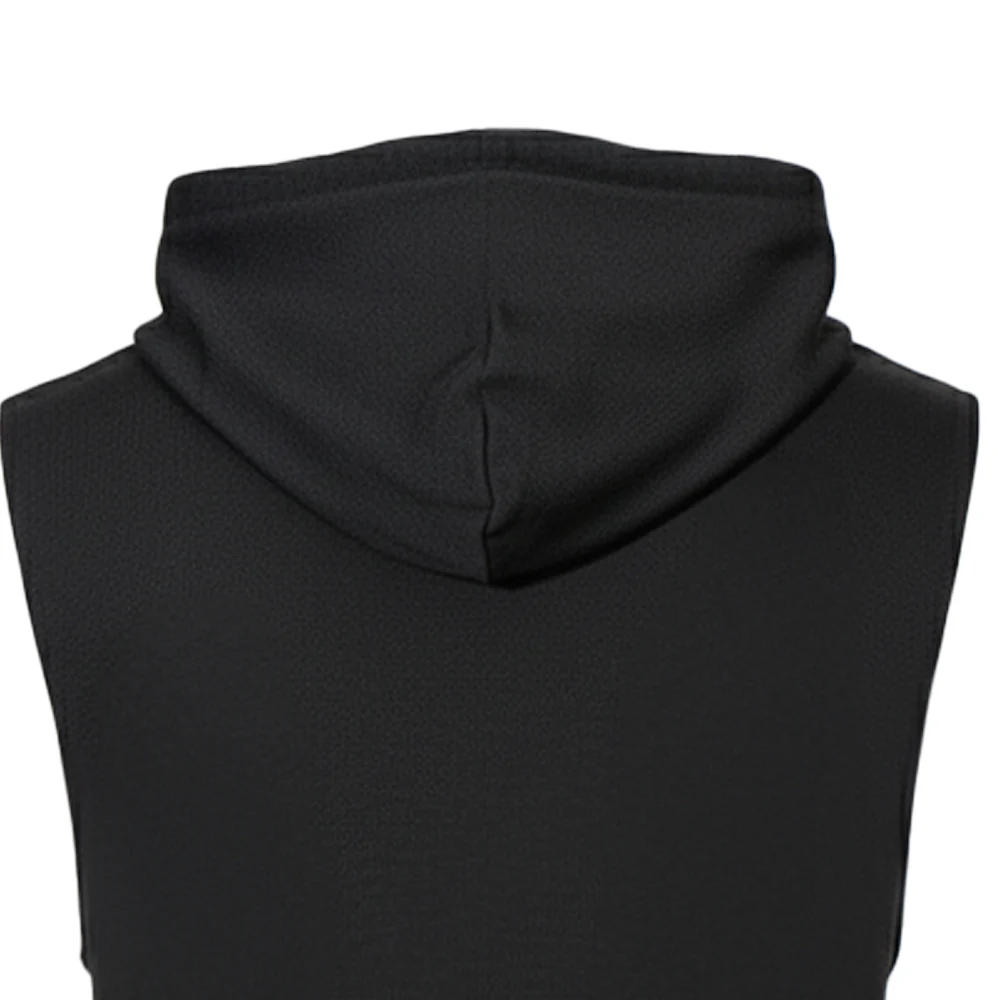 REEBOK Identity Basketball Hoodie Men's Training T-Shirt - Black - L (US SIZE)