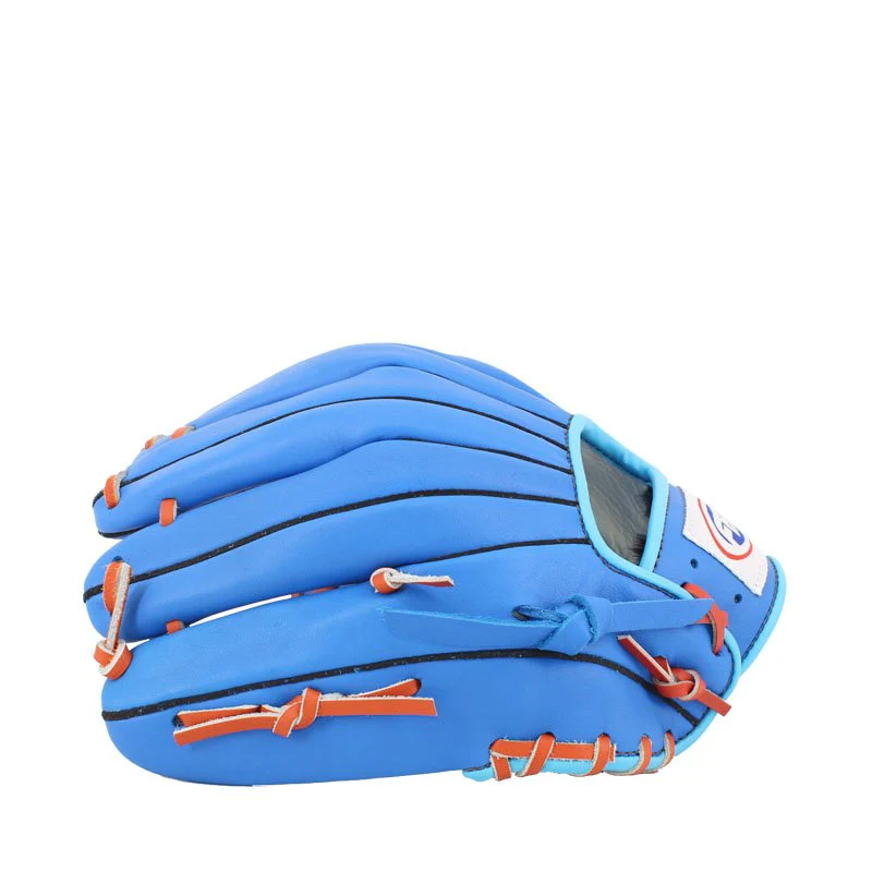 FBT Softball Gloves ถุงมือซอฟบอล I-Web 11.25 นิ้ว หนังแท้ Blue 74428 - Blue - One size
