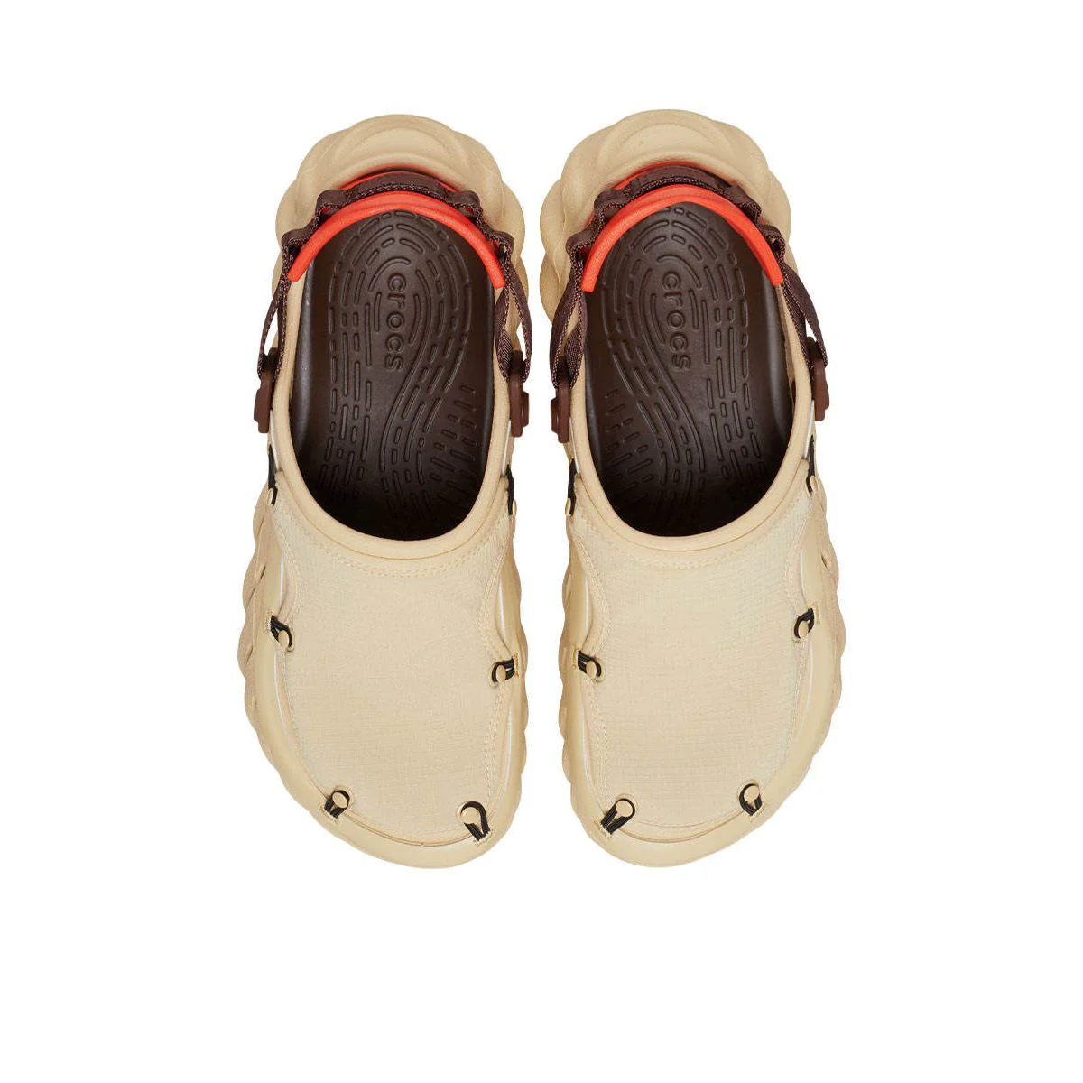 CROCS Echo Ripstop Clog Unisex Lifestyle Shoes - Beige - US M10/W12