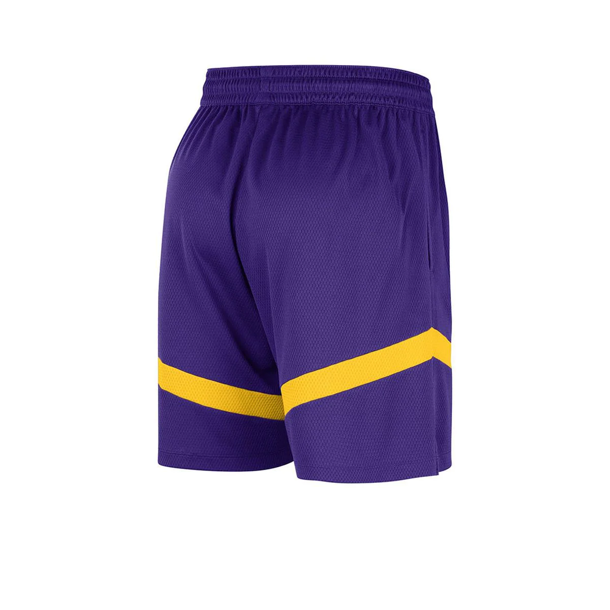 NIKE Los Angeles Lakers Icon Practice Men's Basketball Shorts - Purple - 2XL (US SIZE)