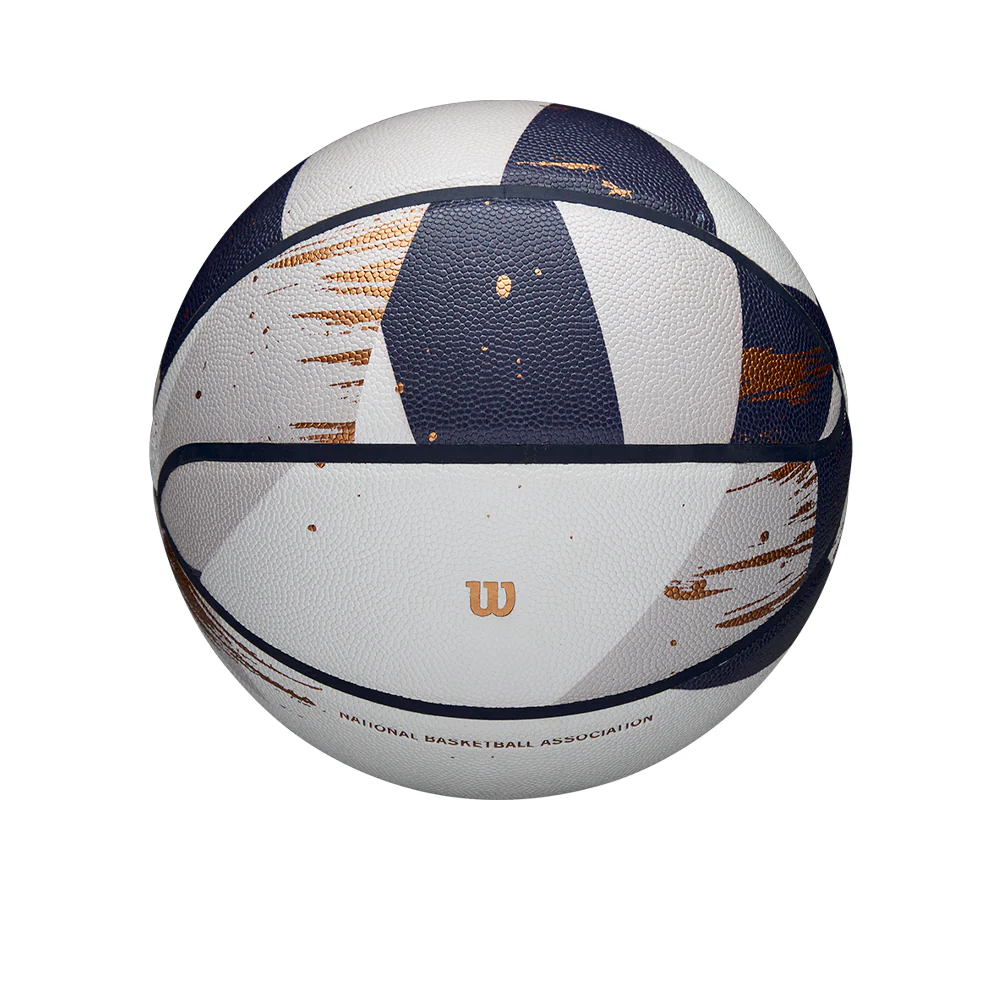WILSON NBA Champagne Series 2 Expression Basketball Ball - White - ONE SIZE