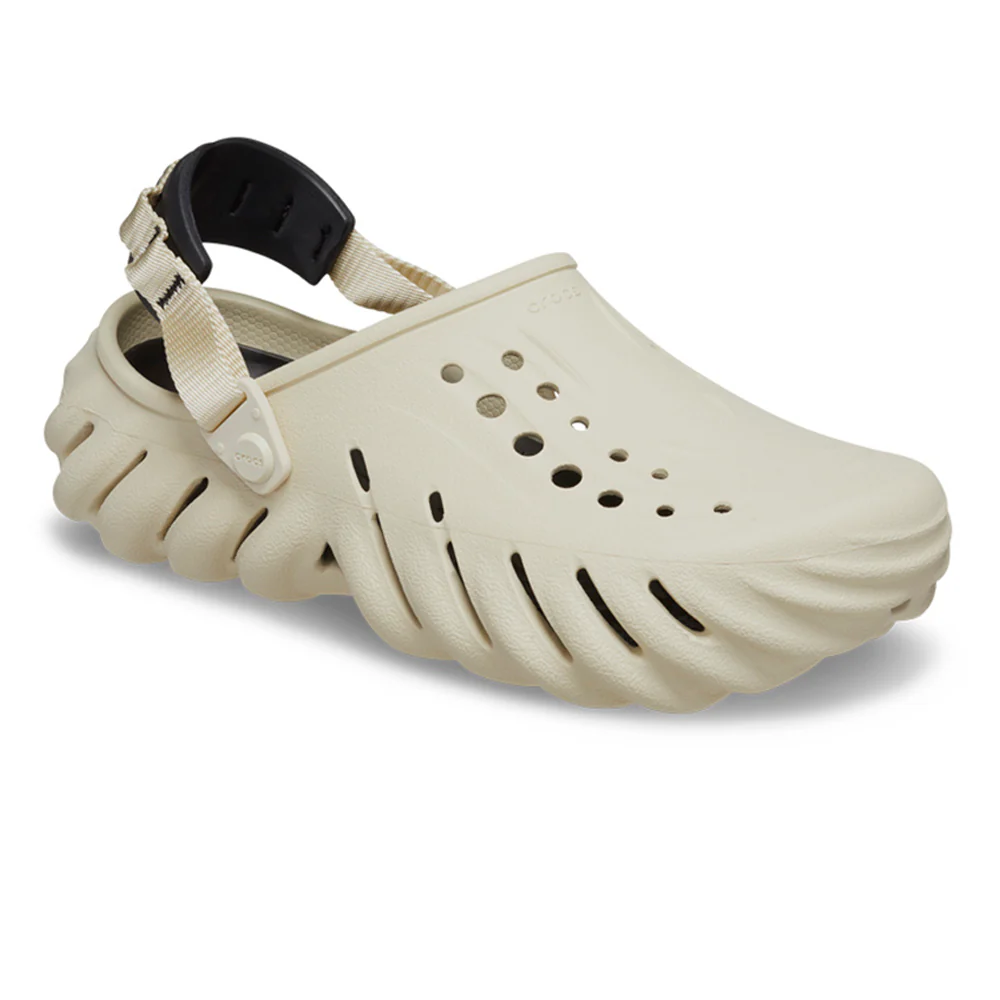 CROCS Echo Clog Unisex Lifestyle Shoes - Beige - M10/W12
